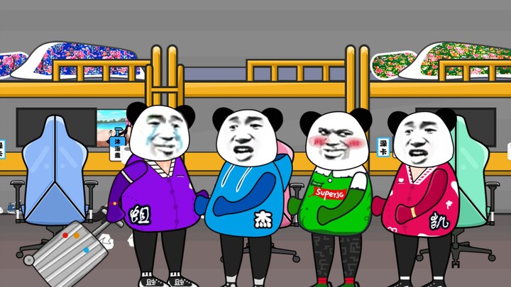 【Sand Sculpture Animation】There is a kind of brotherhood called "roommate"