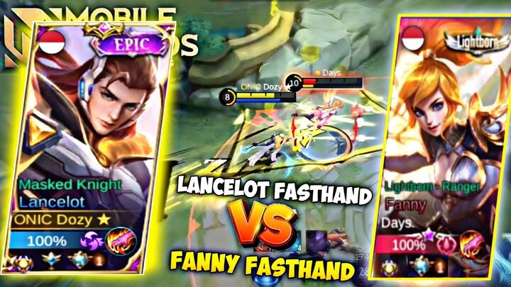 KALAH LEVEL BUKAN BERARTI KALAH MENTAL ! TOP GLOBAL FANNY LVL 10 & TOP GLOBAL LANCELOT MASIH LVL 8 🔥