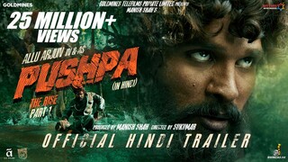 #Pushpa - The Rise (Hindi) Official Trailer | Allu Arjun, Rashmika, Sunil, Fahadh | DSP | Sukumar