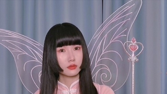 [YO sauce] Huang Ling imitates makeup and performs the square dance of "Drunken Butterfly" on Statio