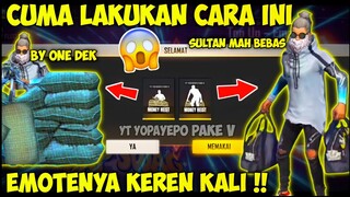 🔥 FREE FIRE❗CARA DAPAT EMOTE MONEY HEIST - GARENA FREE FIRE