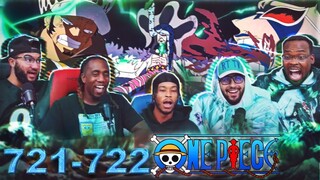 GAMMA KNIFE!!  One Piece Ep 721/722 Reaction