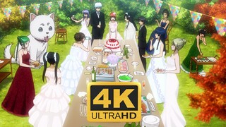 [4K300FPS] Tema penutup "Gintama" "Deklarasi Perlawanan" 4K memulihkan edisi kolektor definisi tingg