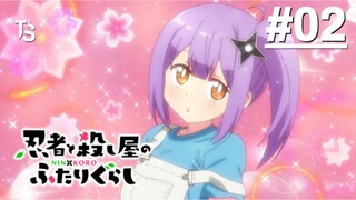 Ninja to Koroshiya no Futarigurashi - Tập 02 (Vietsub)【Toàn Senpaiアニメ】