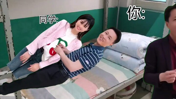 When your classmates catch you playing with a pillow