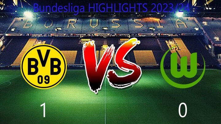 Borussia Dortmund vs VfL Wolfsburg (Matchday 5, Bundesliga 2023/24)