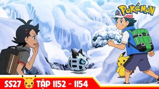 Review phim Pokemon SS25 TẬP 1152 - 1154 I Thách thức, giải điền kinh trên biển pokemon sẽ ra sao ?