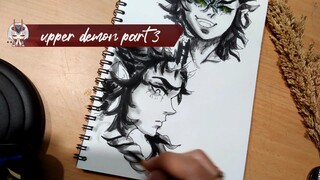 drawing demon from KIMETSU NO YAIBA part 3