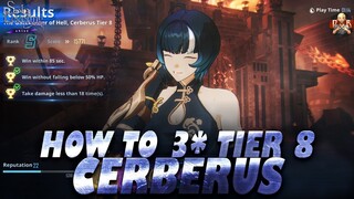 [Solo Leveling: Arise] - Cerberus (Tier 8) 3* run! NON F2P run with breakdown