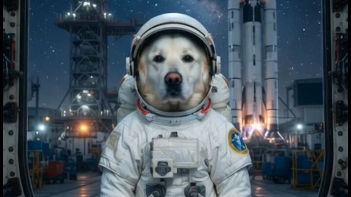 🚀 น้องขาวไม่ใช่หมาธรรมดา..วันนี้ขอไปเหยียบดาวดวงอื่นดูสักครั้ง!