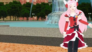 【mmdプリキュア】キュアパッションでオレンジ