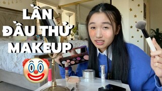LẦN ĐẦU TIÊN THỬ MAKEUP (fail?)