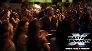 FAST & FURIOUS X - Para fans y familia