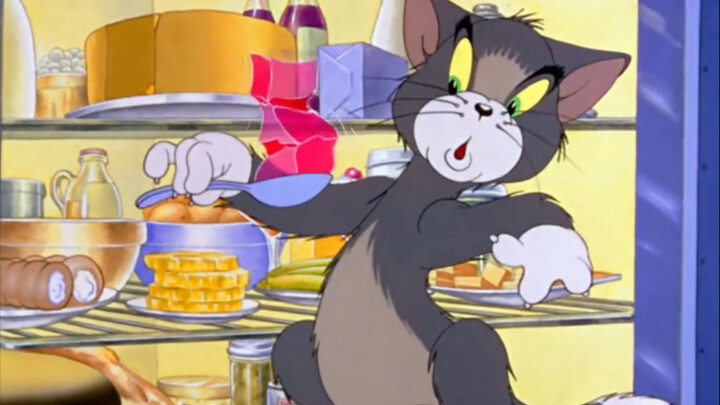 Tom is such a good eater. When I was a kid, I thought this jelly was delicious.