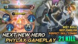 Phylax Mobile Legends , Phylax Gameplay Best Build And Skill Combo - Mobile Legends Bang Bang
