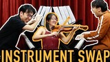 [Music]Instrument Exchange Challenge: Violin vs. Piano