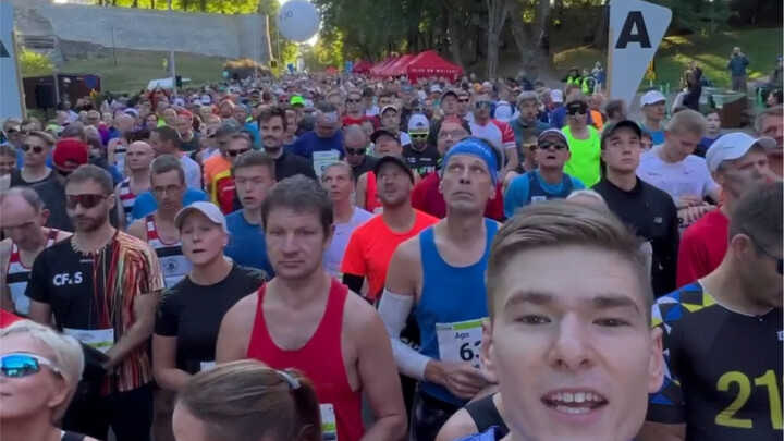 愉快的半程马拉松