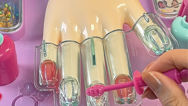 💅沉浸式自制玩具穿戴甲，朋友们假期快乐呀～