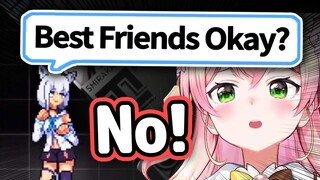 Nene's Reaction To Fubuki's "Friendzone" Voice Line In Idol Showdown Is Too Cute【Hololive】