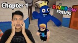 Dikejar Monster Berwarna Biruuu!! | Roblox Rainbow Friends (Chapter 1)