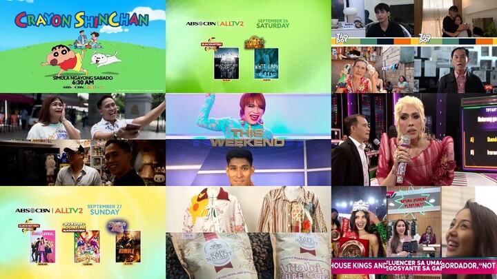 ABS-CBN sa ALLTV2 Commercial Break September 26 & 27, 2026 (Weekend Saturday & Sunday)