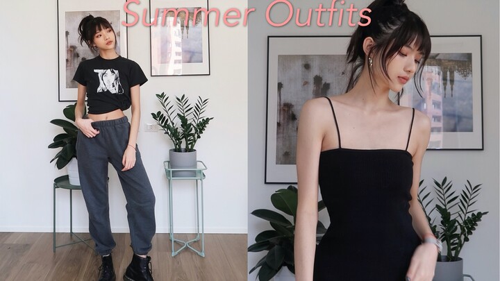 Vertical Screen/Summer Girl Outfits/Brandy Melville Outfit Collection 173cm/50kg