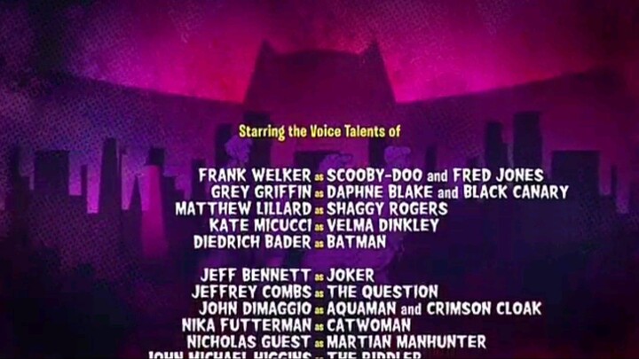 Scooby Doo and Batman The Brave and the Bold end credits