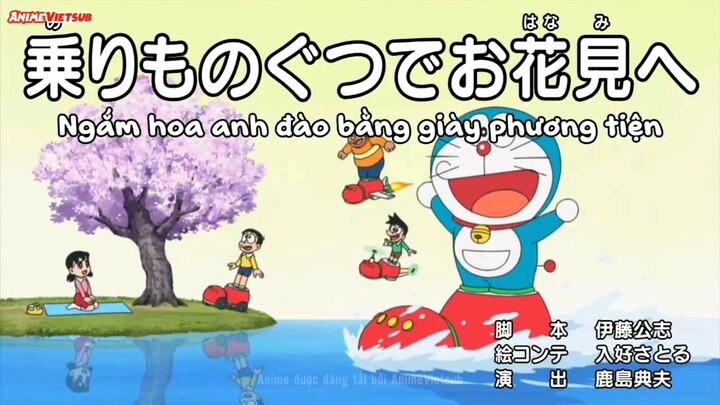 [Vietsub] Doraemon - Tập 908: Ngắm Hoa Anh Đào Bằng Giày Phương Tiện