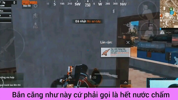 bắn căn y này cứ gọi là hết nước chấm