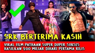 Heboh! Hasilkan 1000 Miliyar Hanya Dalam 5 hari, SRK & Kru Pathaan Ucapkan Terima Kasih