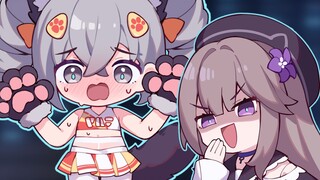 ❤️Heita: I will let the little silver wolf wear cute white silk! ❤️