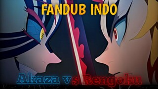 Akaza vs Rengoku Fandub Indo