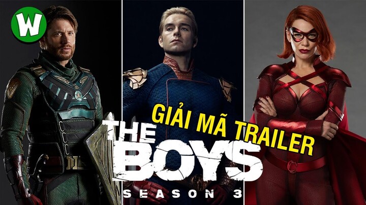 Giải Mã Trailer The Boys Season 3 (Siêu Anh Hùng Phá Hoại) | Giả Thuyết