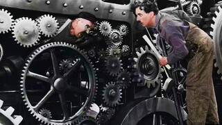 Chaplin's masterpiece, various famous scenes are hilarious, but behind the funny scenes are the tear