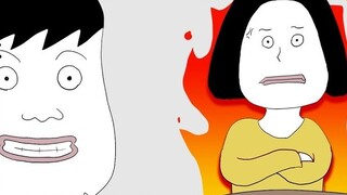 【Beberapa sentimeter menceritakan sebuah kisah】 Pacar yang jatuh beberapa sentimeter & wanita tua di