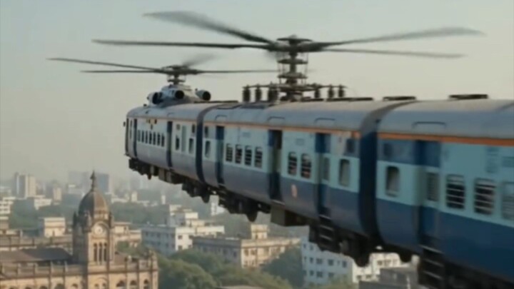 flying train in india