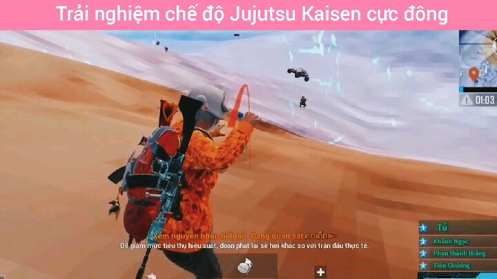 trải nghiệm chế độ Jujatsu Kaisen cực đông