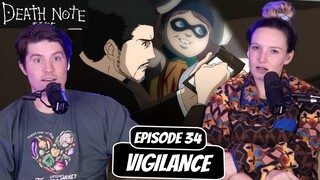 AIZAWA GENIUS COUNTER: 1 | Death Note Couple Reaction | Ep 34, “Vigilance”
