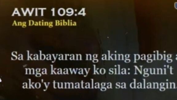 walang malas sa biblia.