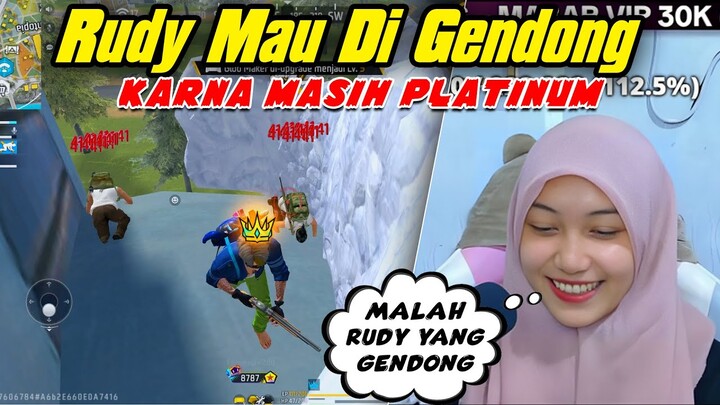 Prank Streamer Cantik Grand Master Awalnya Mau Digendong Tapi Malah Rudy Yang Gendong