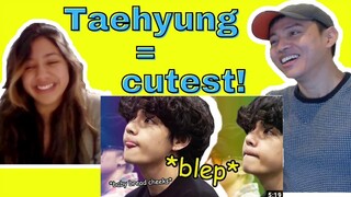 BTS Kim Taehyung aka the CUTEST person alive | Reaction