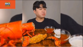 Mukbang tôm hùm#anngon