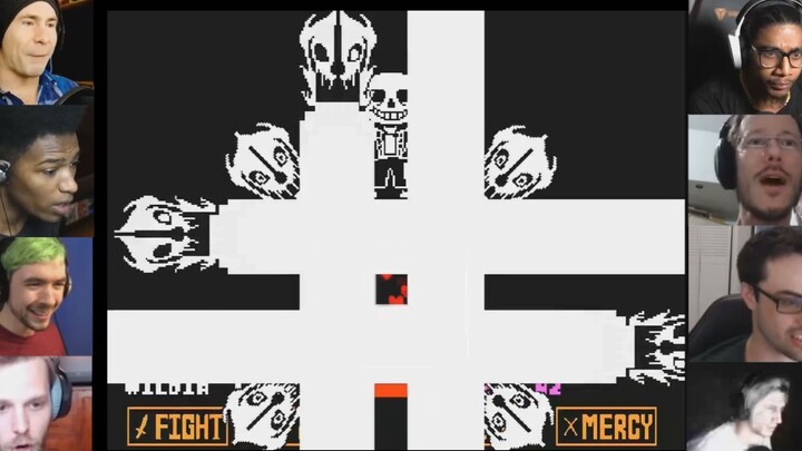 【UNDERTALE】A streamer’s first encounter with SANS’s attack…