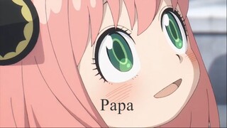 The first day Loid adopted baby Anya