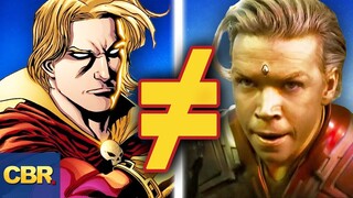 Adam Warlock: 10 Differences Between MCU & Comic Book Versions