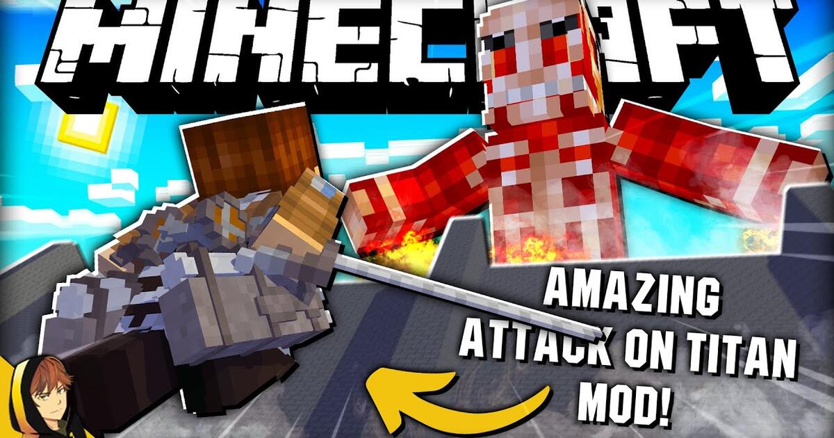 New Attack On Titan Mod Minecraft Shingeki No Kyojin Forge 1 16 5 Bilibili