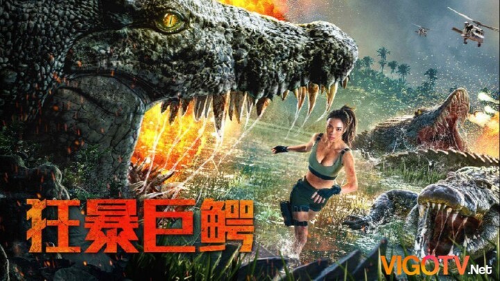 INDO SUB | Aligator Berdarah (The Blood Alligator) Manusia bertemu buaya raksasa | Film Thriller