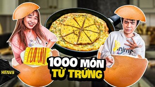 Cùng Heavy Trổ Tài Đầu Bếp Làm 1000 Món Ăn Từ Trứng Ngon Nhức Nách | HEAVY