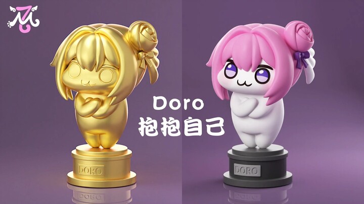 【手办展示】doro知道你最近很累，不妨停下来听听doro的鼓励~