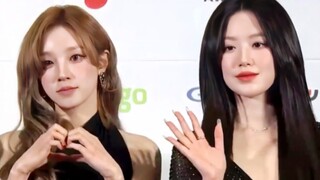 【GIDLE】Thảm đỏ MAMA 2023! Váy đen đi giày cao gót đẹp phát ngất!